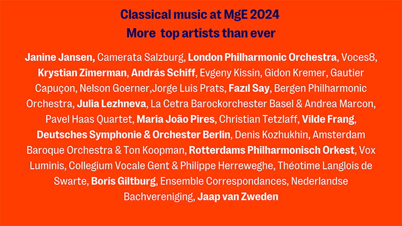 2024 Classical Music at MgE: More Top Acts than Ever